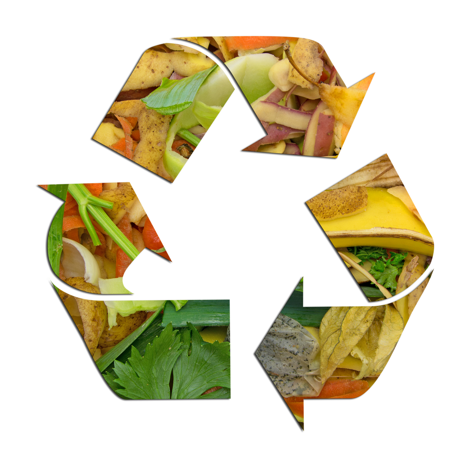 RE-6-P2P: Decentralized management of organic waste